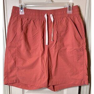 Orvis Womens Med Pink Outdoor Hiking Fishing Pocketed Shorts 7.5” Inseam